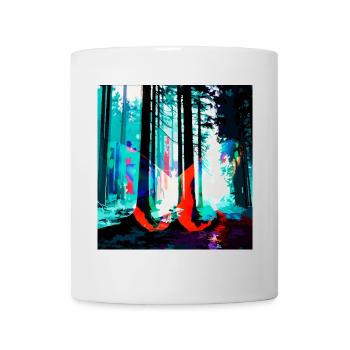 Neon Forest Dream Print - Mug - white - Front
