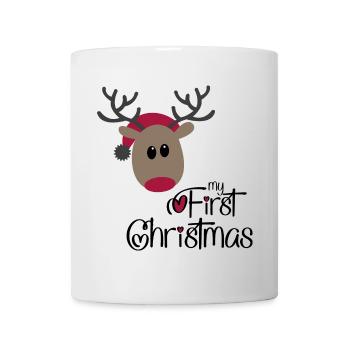 Mon premier Noël - Mug blanc - blanc - Devant