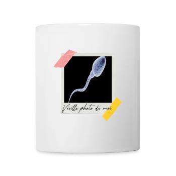 Humour décalé vieille photo scientifique fun - Mug blanc - blanc - Devant
