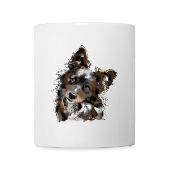 Australian Shepherd - Mug - white - Front