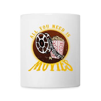 Filme Fan - Tasse - Weiß - Vorne