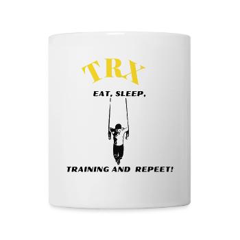 TRL Ringe Akrobatik Silhouette - Tasse - Weiß - Vorne
