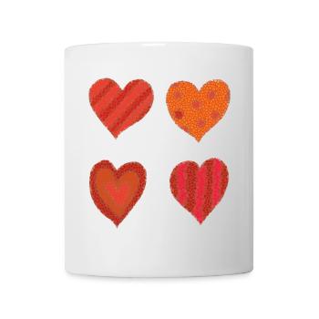 Heart Variations - Mug - white - Front