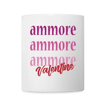 t-shirt Napoli amour amour Saint-Valentin - Mug blanc - blanc - Devant