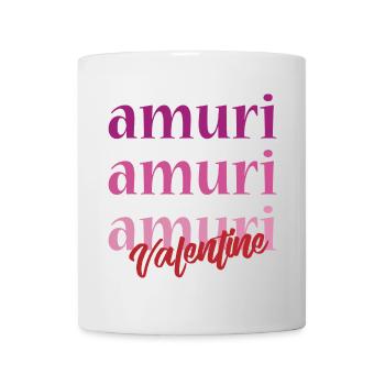 T-shirt Amuri Sicilien Amour Saint-Valentin - Mug blanc - blanc - Devant