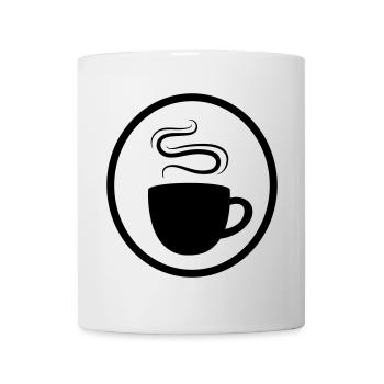 Kaffee Tasse - Tasse - Weiß - Vorne