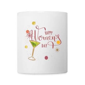 Journée de la femme - Mug blanc - blanc - Devant