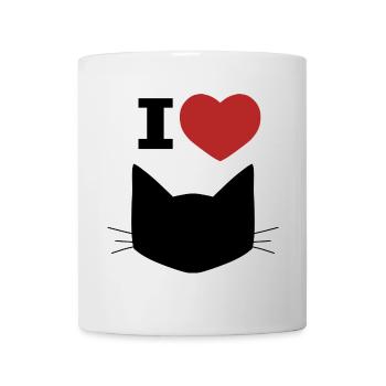 I Love Cats - Tasse - Weiß - Vorne