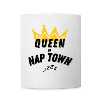 Queen of Nap Town - Mug - white - Front