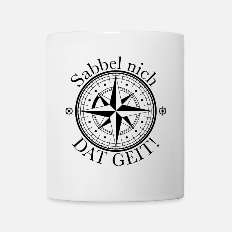 Sabbel nich - Dat geit! - Tasse - Weiß