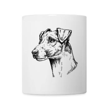 Fox Terrier Smooth Hair Portrait - Mug - white - Front