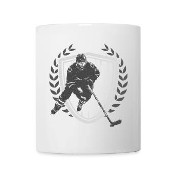 Eishockey T - Mug - white - Front