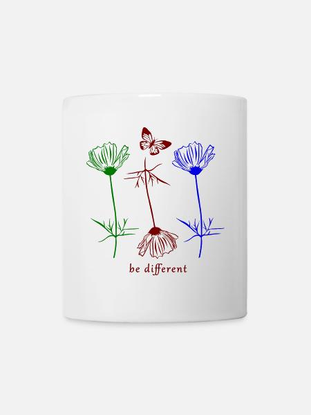 be different - Tasse - Weiß