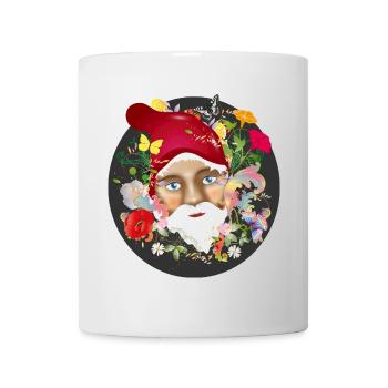 Die bunte Welt der Gartenzwerge voller Geheimnisse - Tasse - Weiß - Vorne