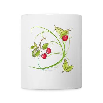 Cherries,Fruit - Mug - white - Front