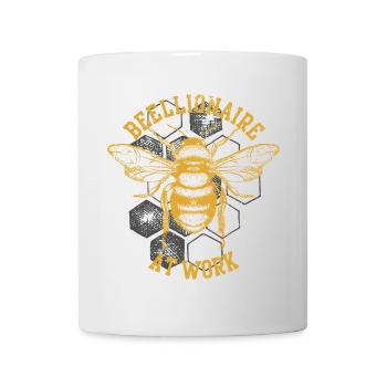 Reellionaire at Work Bee - Mug - white - Front