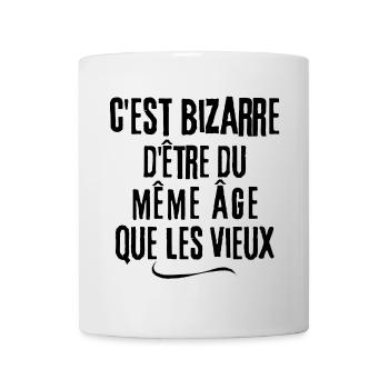 vieux, sénior, personne âgée - Mug blanc - blanc - Devant