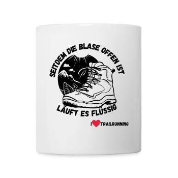 I LOVE TRAILRUNNING - Tasse - Weiß - Vorne
