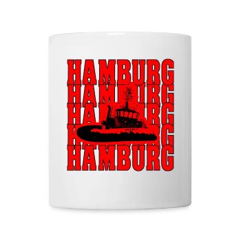 Hambourg Bugsier 7 - Mug blanc - blanc - Devant