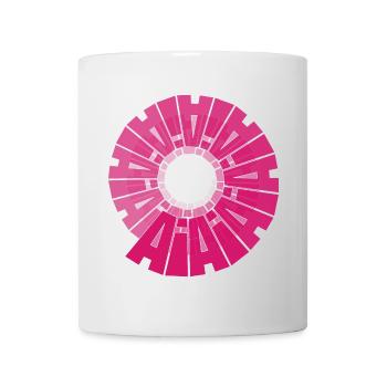 AI Spiral created with Natural Intelligence - Mug - white - Front