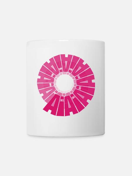 AI Spiral created with Natural Intelligence - Mug - white