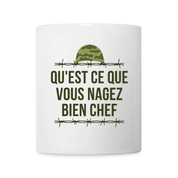 la septième compagnie, la 7ème compagnie - Mug blanc - blanc - Devant