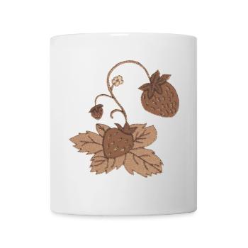 Strawberry cuttlefish - Mug - white - Front