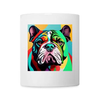 Bouledogue - Mug blanc - blanc - Devant