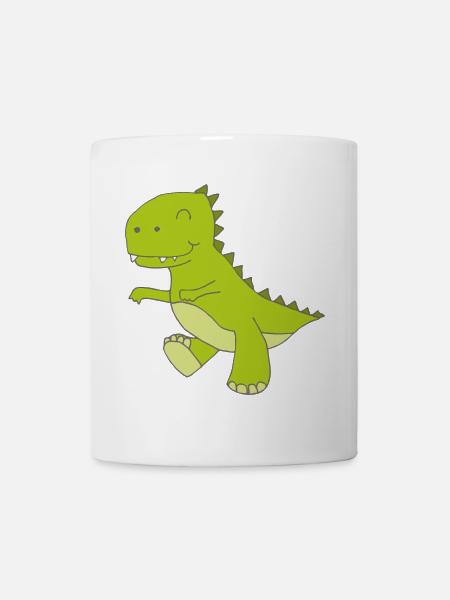 Dino petit - Mug blanc - blanc