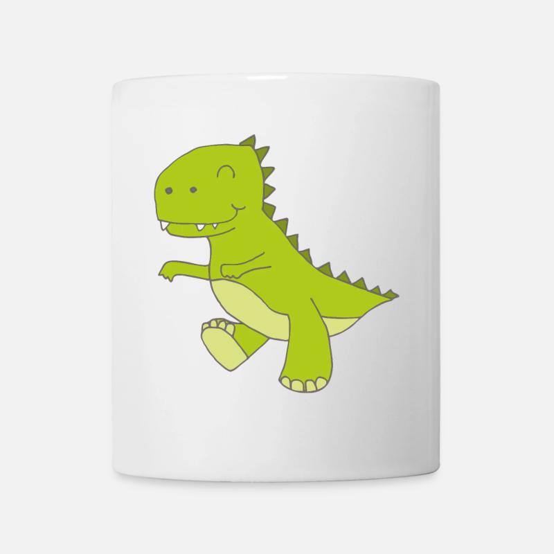 dino klein - Tasse - Weiß