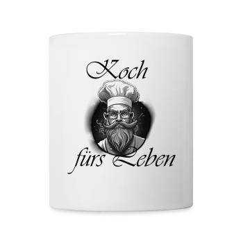 Koch fürs Leben - Tasse - Weiß - Vorne