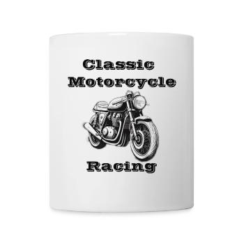 Classic Motorcycle Racing - Mug - white - Front