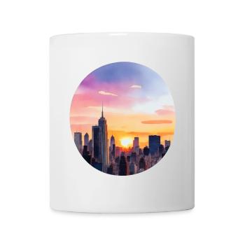 Skyline - Tasse - Weiß - Vorne