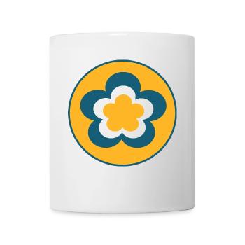 70s Flower Pattern - Mug - white - Front