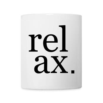 Relax Design - Tasse - Weiß - Vorne