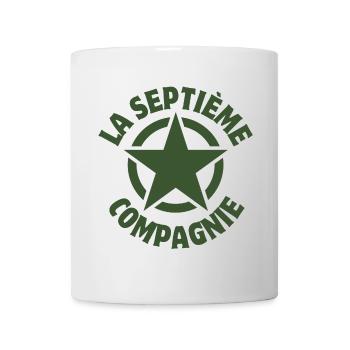 la septième compagnie, film culte, militaire - Mug blanc - blanc - Devant