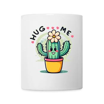 Hug me - Tasse - Weiß - Vorne