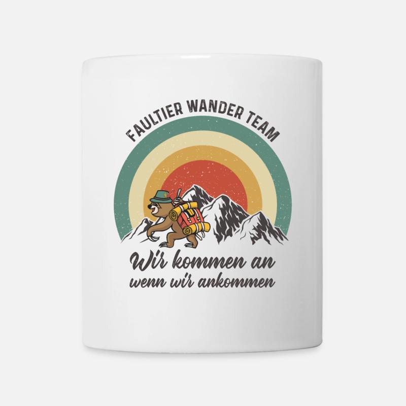 Wandern - Tasse - Weiß