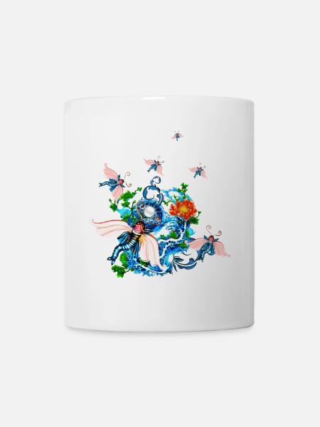 Wonderful fantasy flying animal. - Mug - white