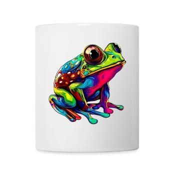 Frosch - Tasse - Weiß - Vorne