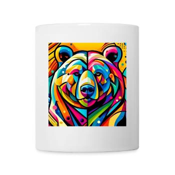 Bär - Tasse - Weiß - Vorne