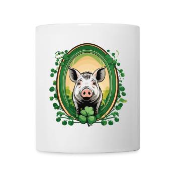 Lucky Pig - Mug - white - Front