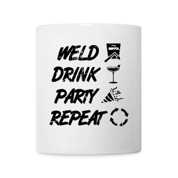 Schweißer Spruch - Tasse - Weiß - Vorne