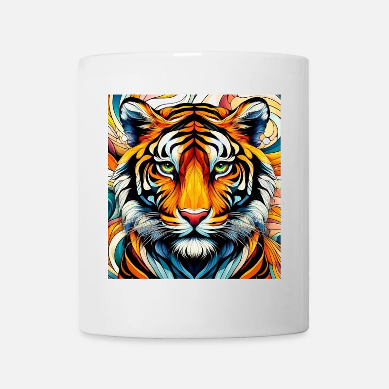 Tiger - Tasse - Weiß