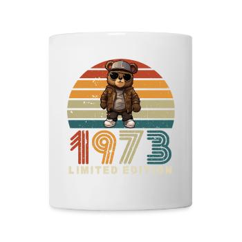 1973 édition limitée anniversaire vintage - Mug blanc - blanc - Devant