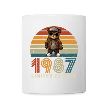 Limited Edition 1987 Year of Construction Birthday Vintage - Mug - white - Front