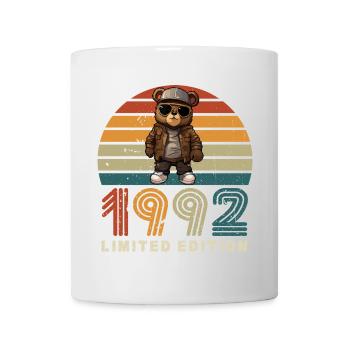 1992 édition limitée année de construction anniversaire Vintage - Mug blanc - blanc - Devant