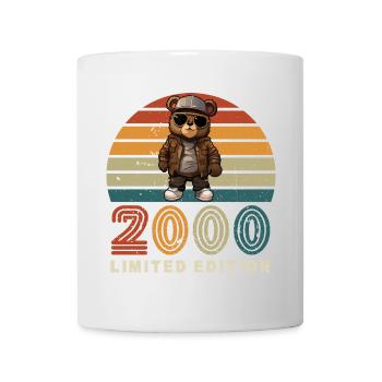 2000 Année de la Construction Anniversaire Édition Limitée Millésime - Mug blanc - blanc - Devant