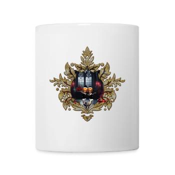 Little dark elves celebrate Christmas - Mug - white - Front