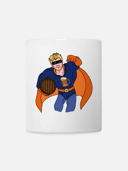 Partyheld - Tasse - Weiß